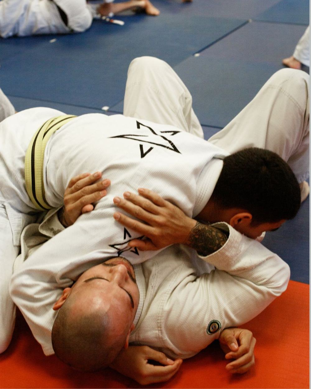 Treino de Jiu-Jitsu
